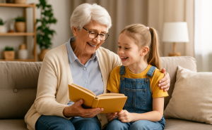 Babičky jako chůvy dětí: ve světě známé jako „granny nanny“