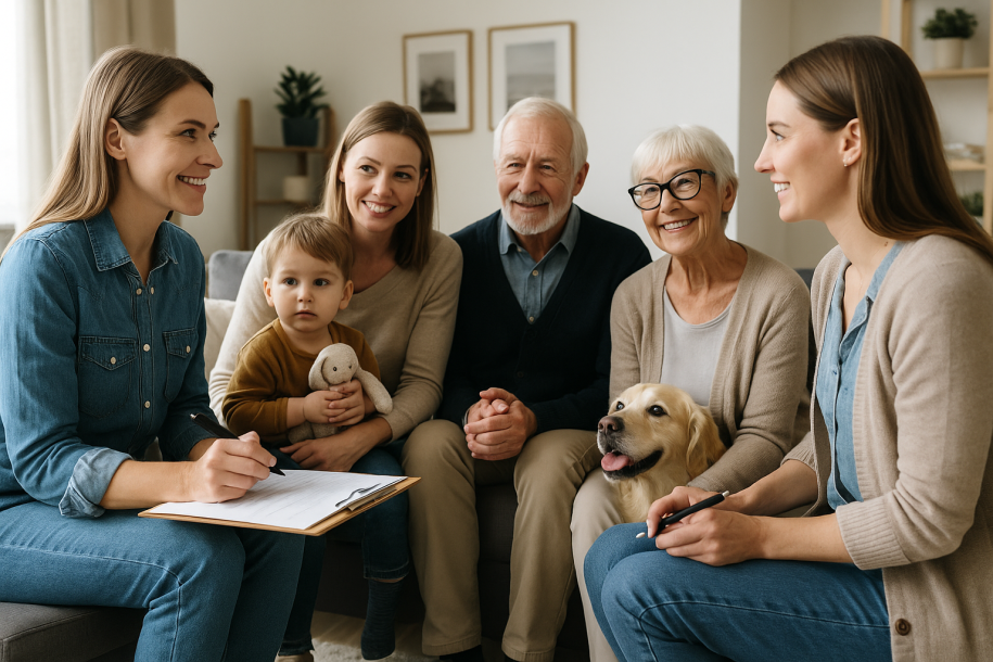 Bezpečně k nové pečovatelce nebo pomocníkovi: praktický průvodce pro rodiny